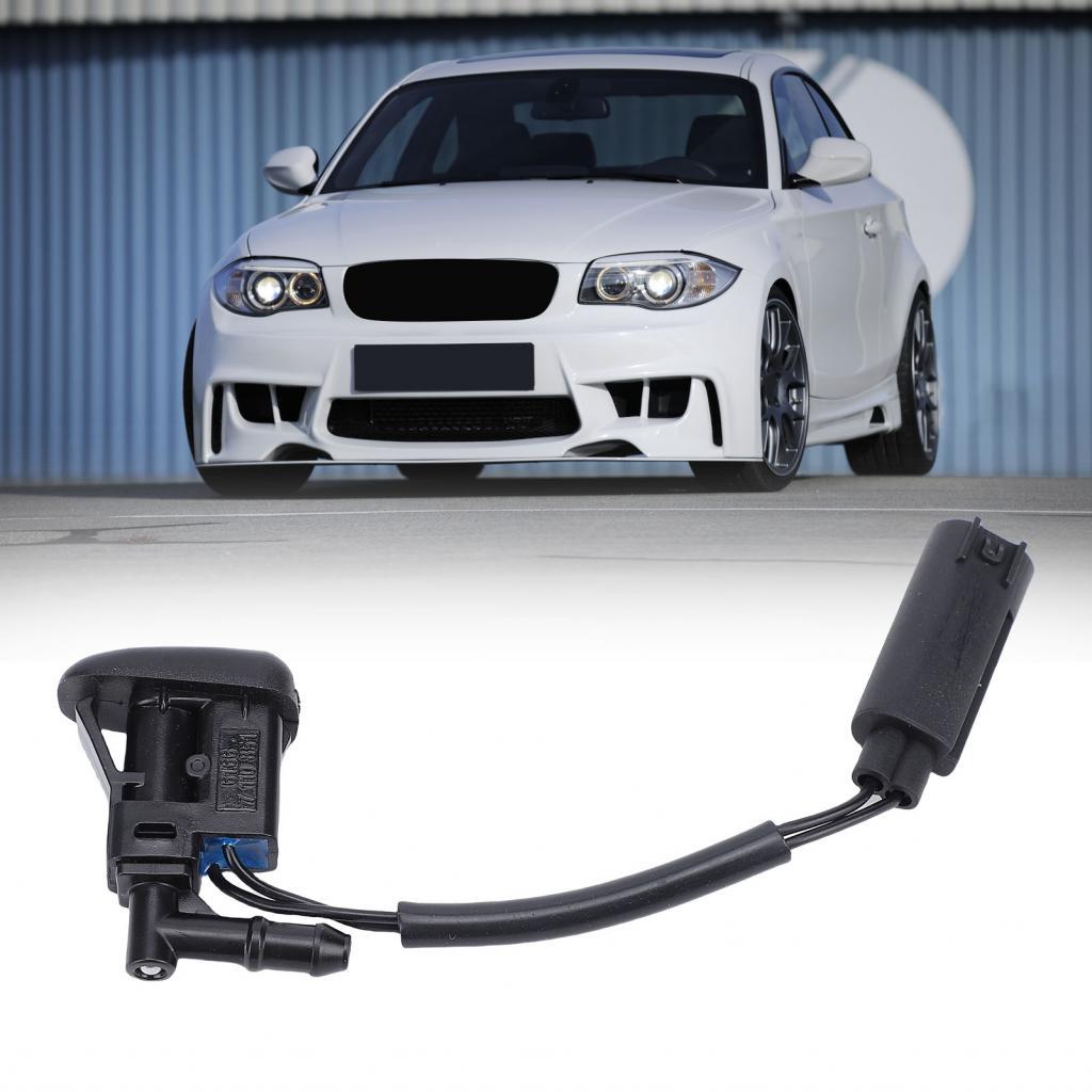 Localcamera-TH เครื่องซักผ้ากระจกหน้ารถสเปรย์หัวฉีดสำหรับ 1 Series E82 E88 2008-2013 61667110851 รถซ