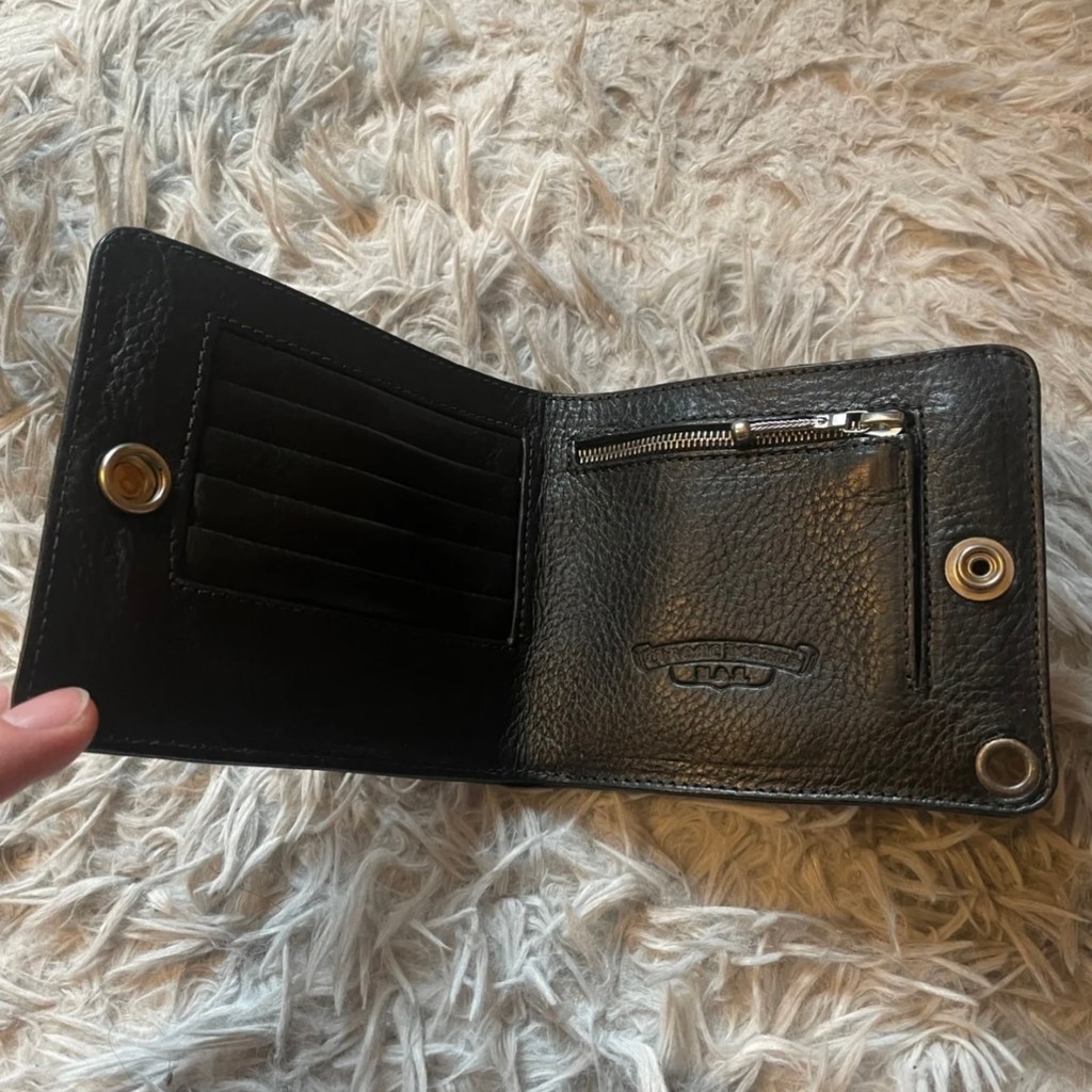 R. disdain CH Color Cross 1of1 Limited 925 Silver ลด 20% Half Fold Short Wallet Multi-card Slot