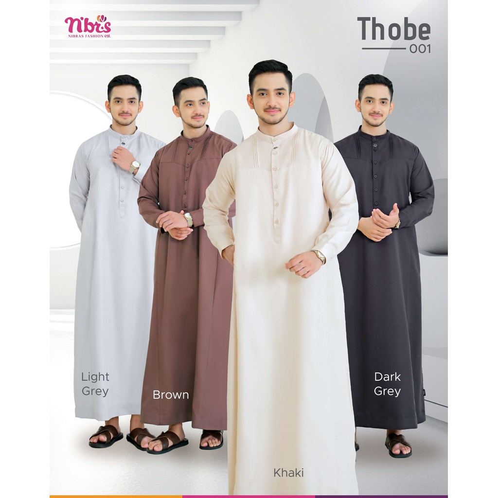 NIBRAS THBE 001 GAMIS IKHWAN JUBAH TERBARU 2025