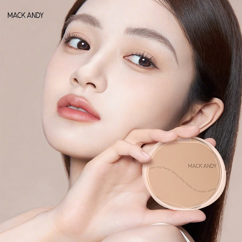 MACKANDY MK917 Down Mist Feathery Loose Pressed Powder 10g, ใช้เทคโนโลยีผงปีกโฟกัสนุ่ม, Melt Touch ไ