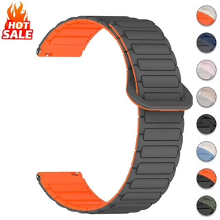22mm 18mm 20mm สายซิลิโคนแม่เหล็กสําหรับ Huawei Watch GT 6 P…