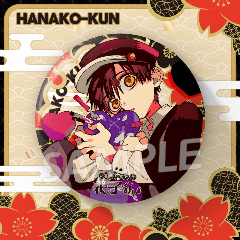 Hanako-kun 10th Anniversary Series สินค้าแฟลชคู่ป้ายใหญ่ Yuanguang Yahiro Ningning สินค้าป้ายใหญ่ Ba