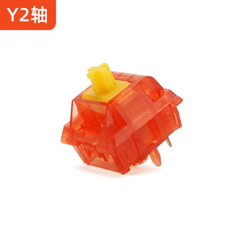 Y2-axis Stuffy Axis Linear โครงสร้างใหม่ที่กําหนดเองคีย์บอร์ดเครื่องกลสวิตช์แกนรหัสตัวอักษร U5 แกน S