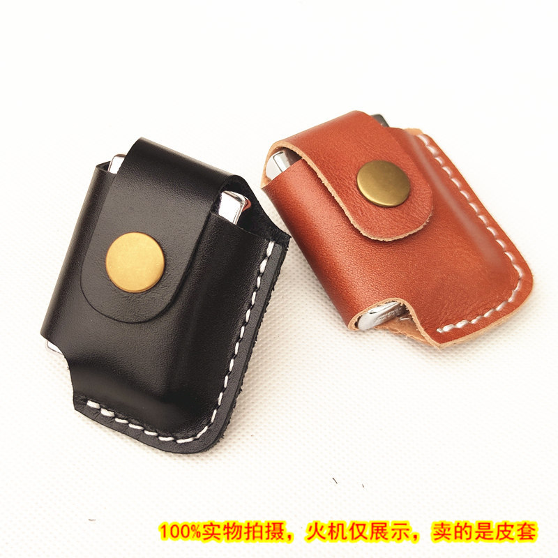 Minimalist Standard น้ํามันก๊าดไฟแช็ก Universal Leather Case Zoro ไฟแช็กซองหนัง zippo เคสไฟแช็กหนังแ