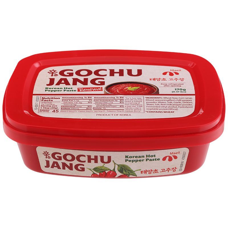 เมอิลซอสพริกโกชูจัง 170กรัม Maeil Gochujang 170g. [หมายเลขบาร์โค้ด 8801791000413 ]