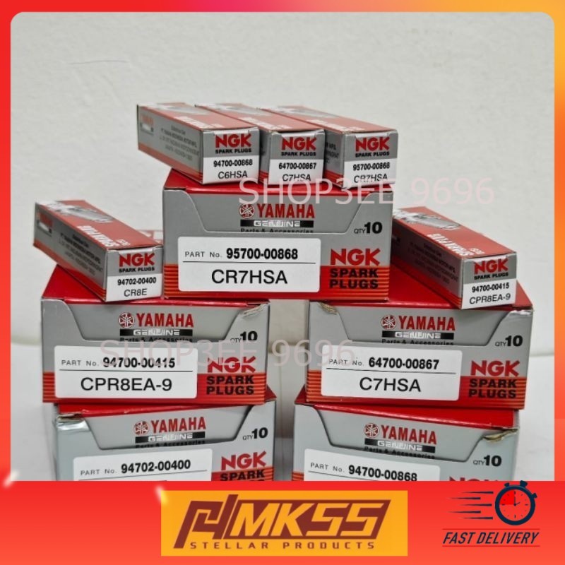 YAMAHA SPARK PLUG C6HSA C7SHA CR8E CPR8EA-9