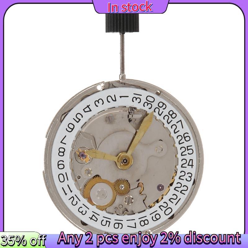 ในสต็อก-Direct Replacement Shanghai 2824 Movement Date Automatic Mechanical Movement Mens Watch