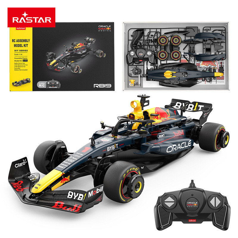 20251/16 Red Bull F1 RB19 รถสูตร Porsche 911 GT2 โมเดลรถประกอบรีโมทคอนโทรลรถ