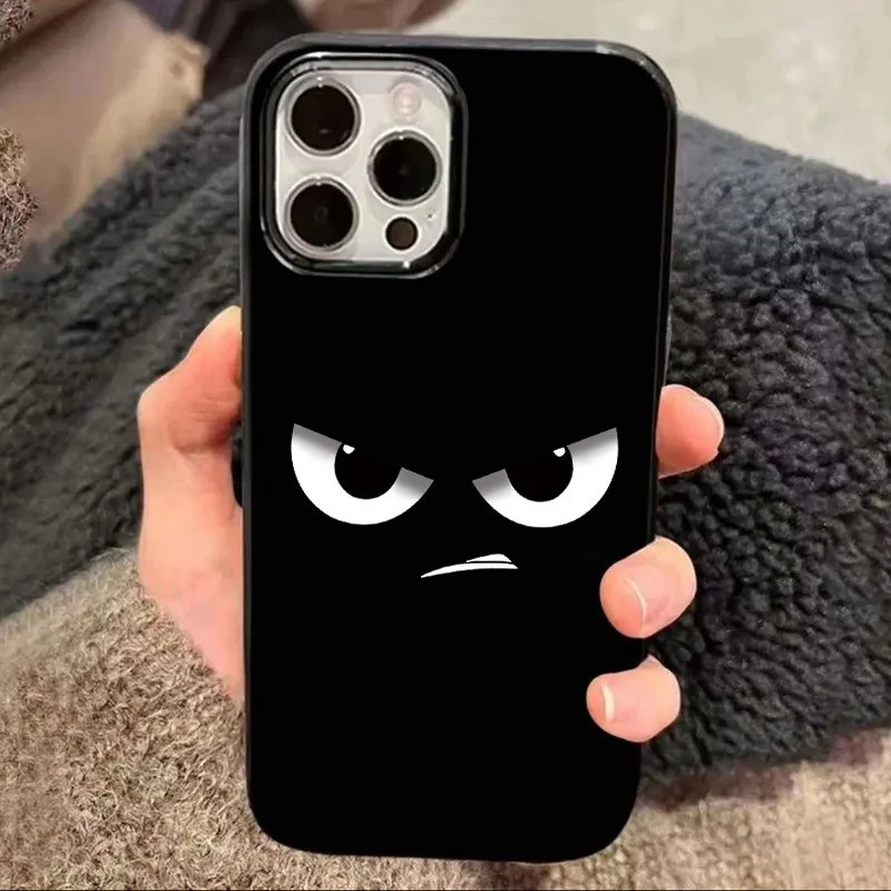 สนุก Fierce Emoticon นุ่มเหมาะสําหรับ iPhone 17 XR 14 Pro Max 17 Pro 12 Pro Max 15 ProMax 13 XS 16 P