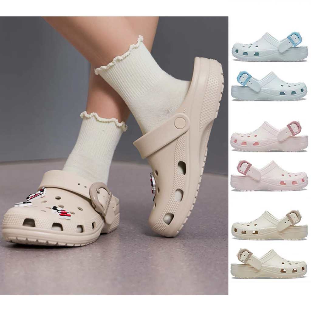 Wakai รองเท้าแตะกันน้ําสําหรับบุรุษและสตรี Cr0s Baya band Clog Clog Clogs ต้นฉบับสบาย