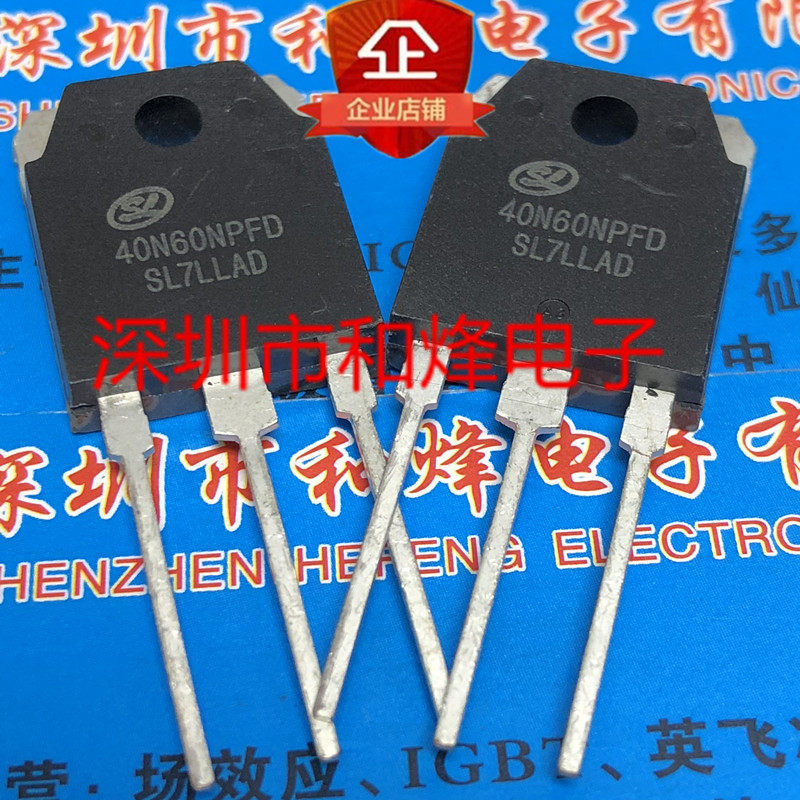 5 ชิ้นยี่ห้อ new40N60NPFD SGT40N60NPFD TO-3P 600V 40A