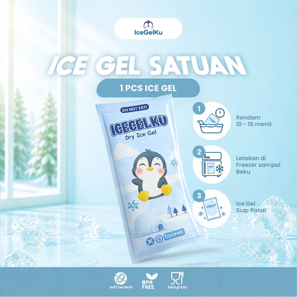 IceGelKu - Ice Gel Thermafreeze Icegelku Dry Ice Replacement Unit