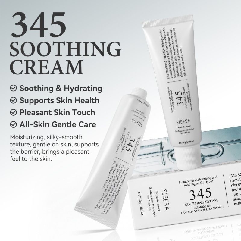 SIESEA147 Soothing Antioxidant 345 ครีม Moisturizing Moisturizing Repair Skin Barrier Redness