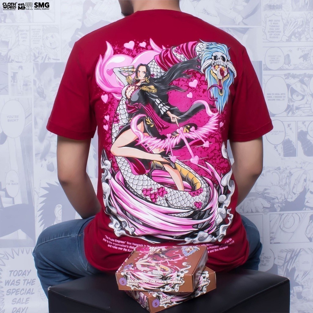 แฟชั่น 2026 Clowor Boa Hancock the Pirate Empress Kuja Pirates Shichibukai Lily อะนิเมะ One Piece เส