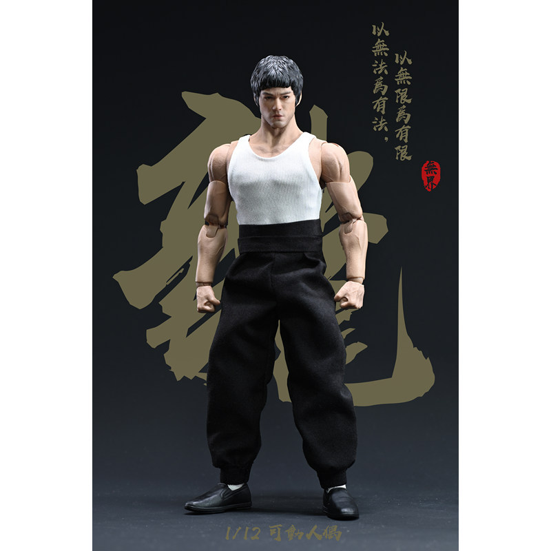 Authentic NWTOYS Bruce Lee Kung Fu Master 1/12 Movable Collectible Doll Figure