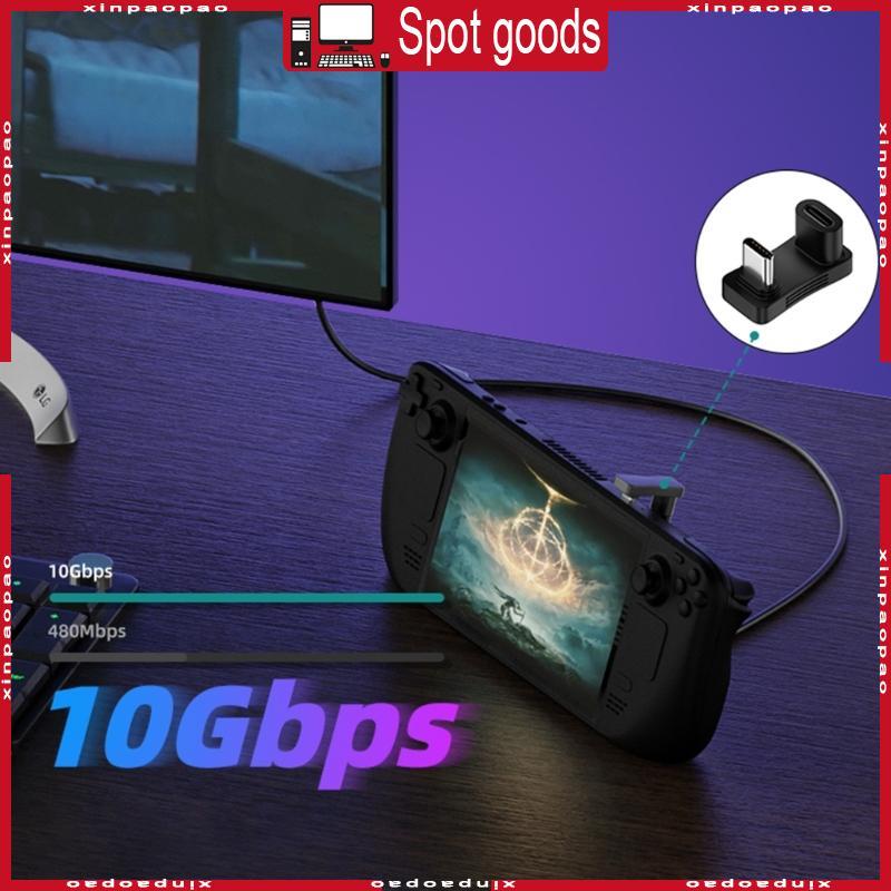 XI Docking Station สําหรับ Steam Deck 2-in-1 USB Type C Chargers One-out สองอะแดปเตอร์เกมคอนโซลโทรศั