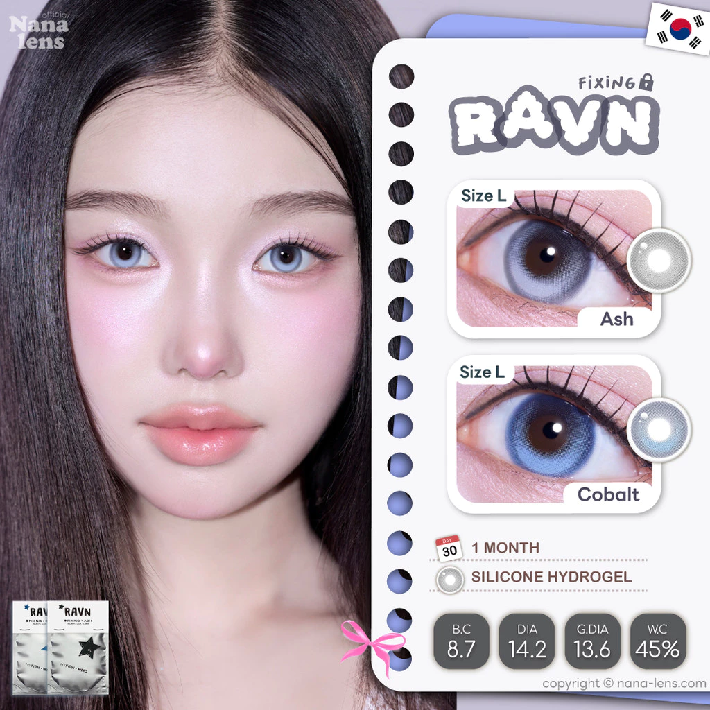 MYFiPN Ravn [Fixing Lens] #เลนส์ไม่หมุน คอนแทคเลนส์รายเดือน