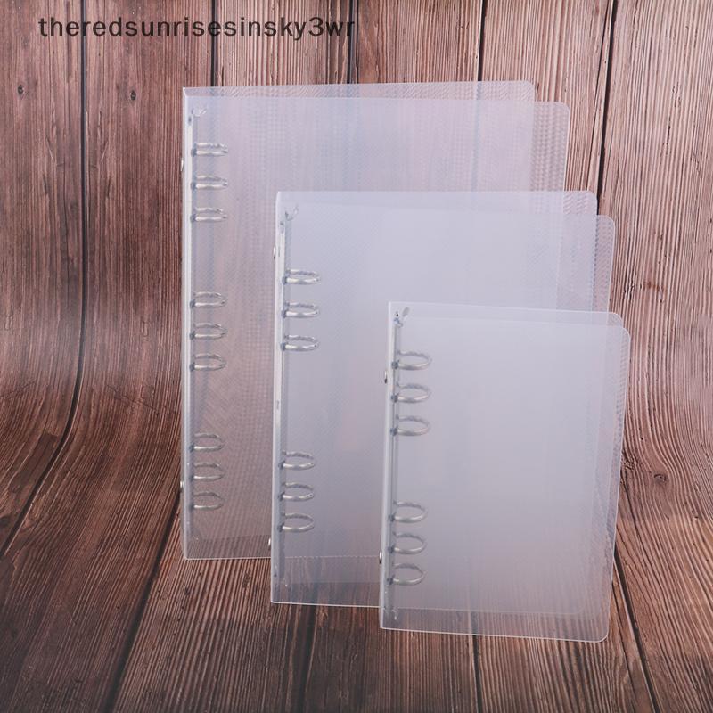 (the) creative transparent Twpal pp binder shell a6 a5 six-Hole b5 nine-Hole folder (TH)