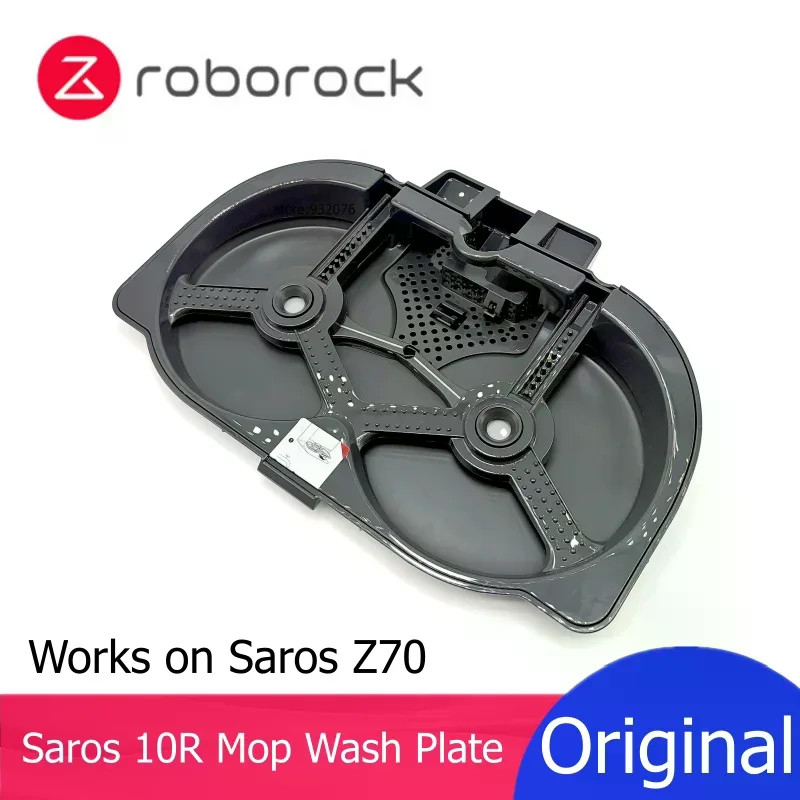 สําหรับ Roborock Original Saros 10R/Z70 Mop ล้างแผ่น Mop ทําความสะอาดสถานีถาดหุ่นยนต์อะไหล่อุปกรณ์เส