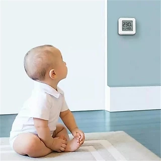 Xiaomi Mijia Thermometer 2 Temperature and Humidity Sensor เครื่องวัดอุณหภูมิและความชื้น ตัวตรวจวัดอุณหภูมิและความชื้น