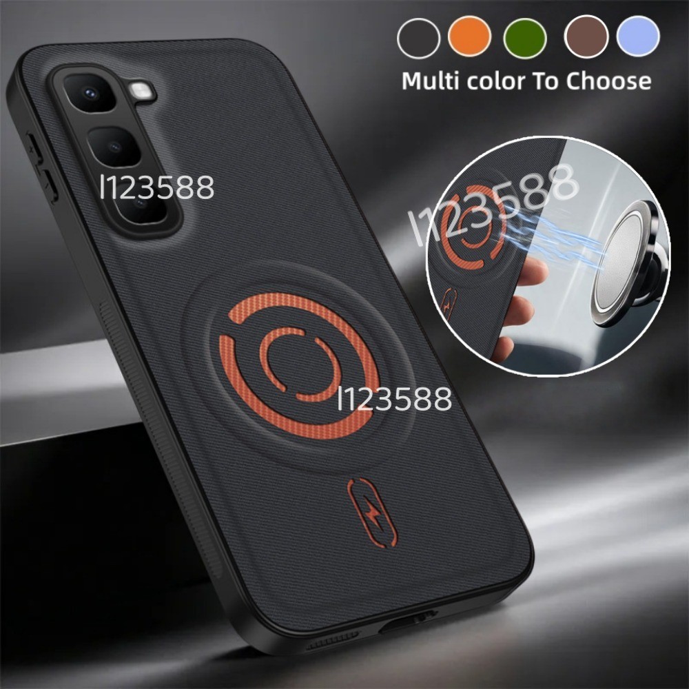 Infinix Hot70 4G 2026 Stylish Tech Texturedเคสโทรศัพท์หนังสําหรับInfinix Hot 70 70i InfinixHot70 i P