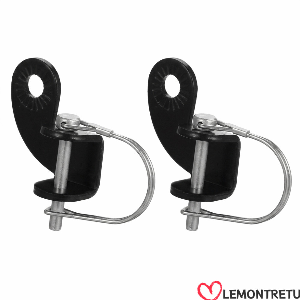 LEMONTREE 2pcs จักรยาน Trailer Hitch, 12.2 มม.เส้นผ่านศูนย์กลาง Hitch Coupler Connector Trailer Hitc