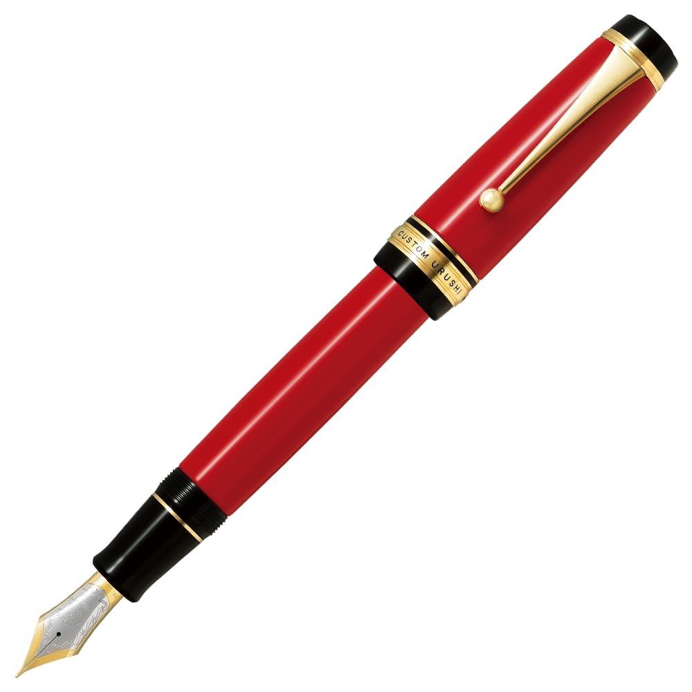 ปากกาหมึกซึม PILOT Custom Urushi Shu M Vermilion FKV88SRRMส่งตรงจากญี่ปุ่น
