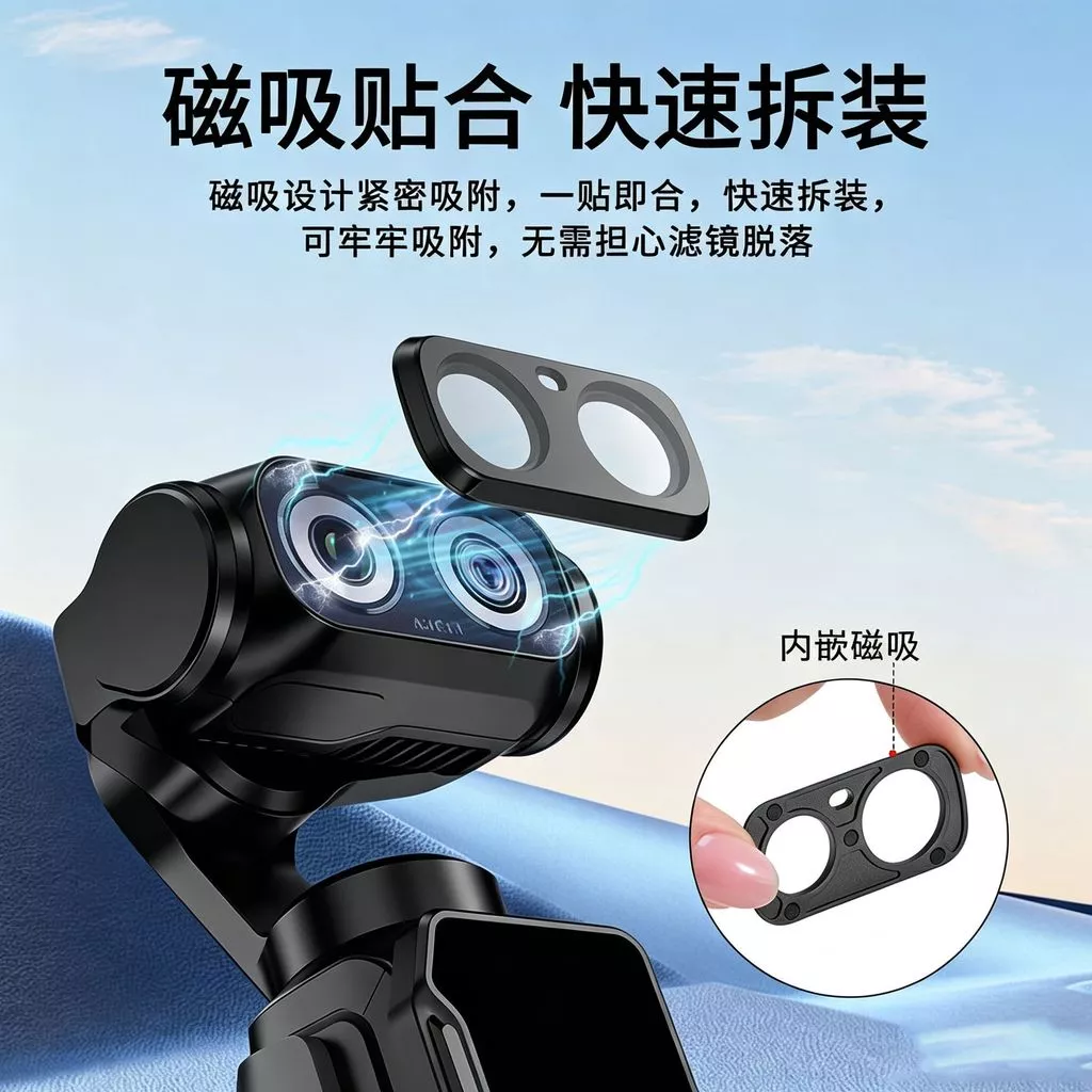 ฟิลเตอร์ Shadowstone Lunaultra UV CPL ND สำหรับ Insta360 thumbnail 10