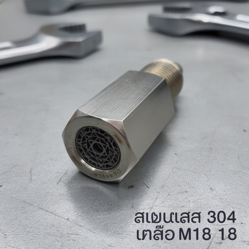 Mishilei محول حساس الأكسجين Mini Catalyst ستانلس 304 — صورة 5