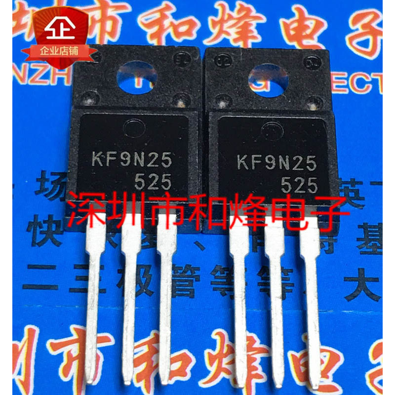 10 ชิ้น KF9N25 KF9N25F TO-220F MOS 250V 9A วิทยุไตรโอด