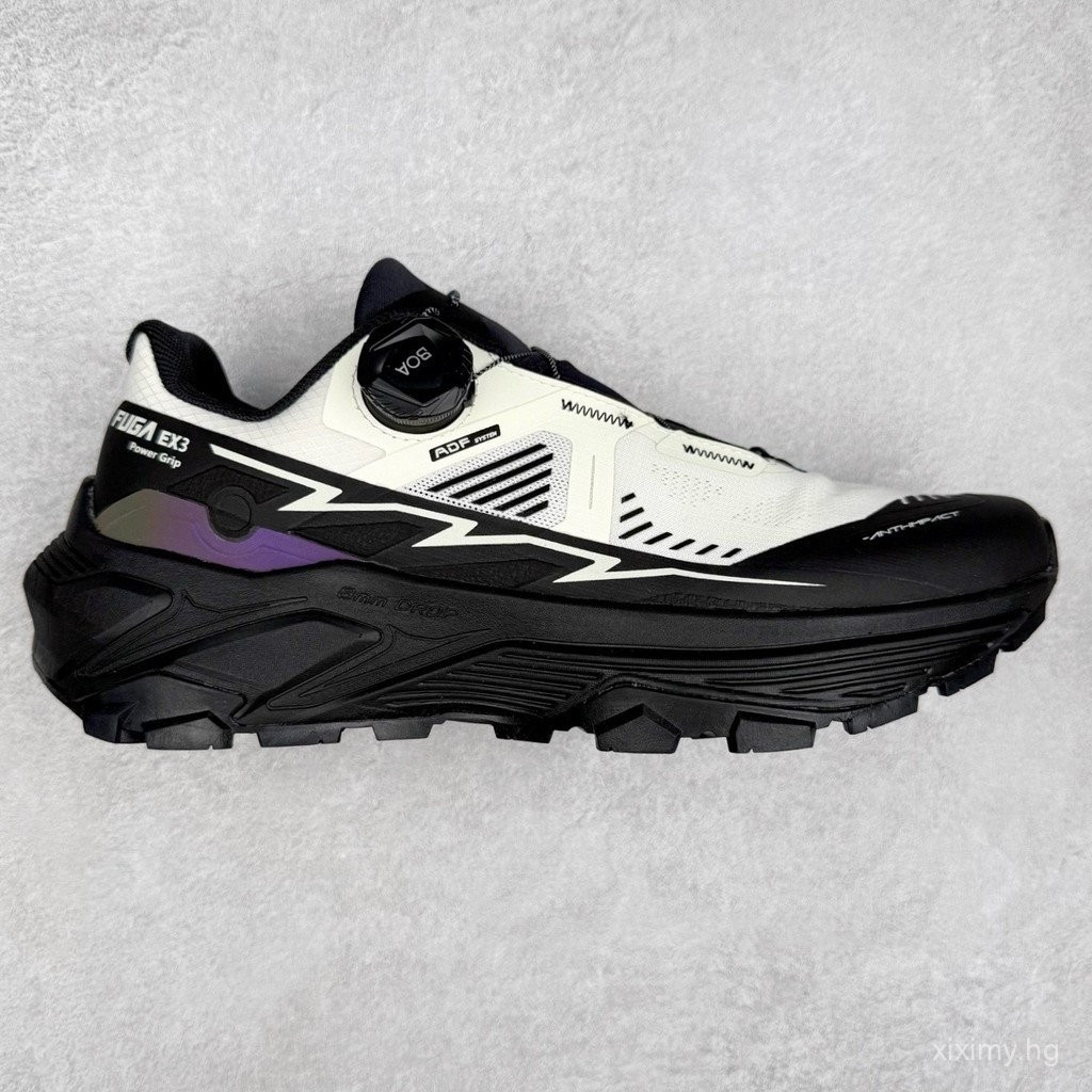 AZ9L ยี่ห้อใหม่ KAAILAS FUGA EX3 BOA Unisex รองเท้าเดินป่าหนา Soled Cushioning Anti Slip Breathable Cross Country รองเท้าวิ่ง Casual แฟชั่นรองผ้าใบฟรีถุงเท้า Limited Time