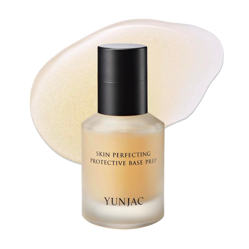 YUNJAC Base Prep Korean Primer (1.35 fl oz) – -Free Grip Makeup Base, Serum Texture for Radiant , Lo
