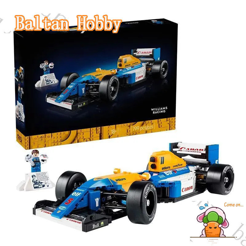 Gomora Hobby GH1Y ใช้งานร่วมกับ 10353 Williams Racing FW14B & Nigel Mansell Building blocks ET8C