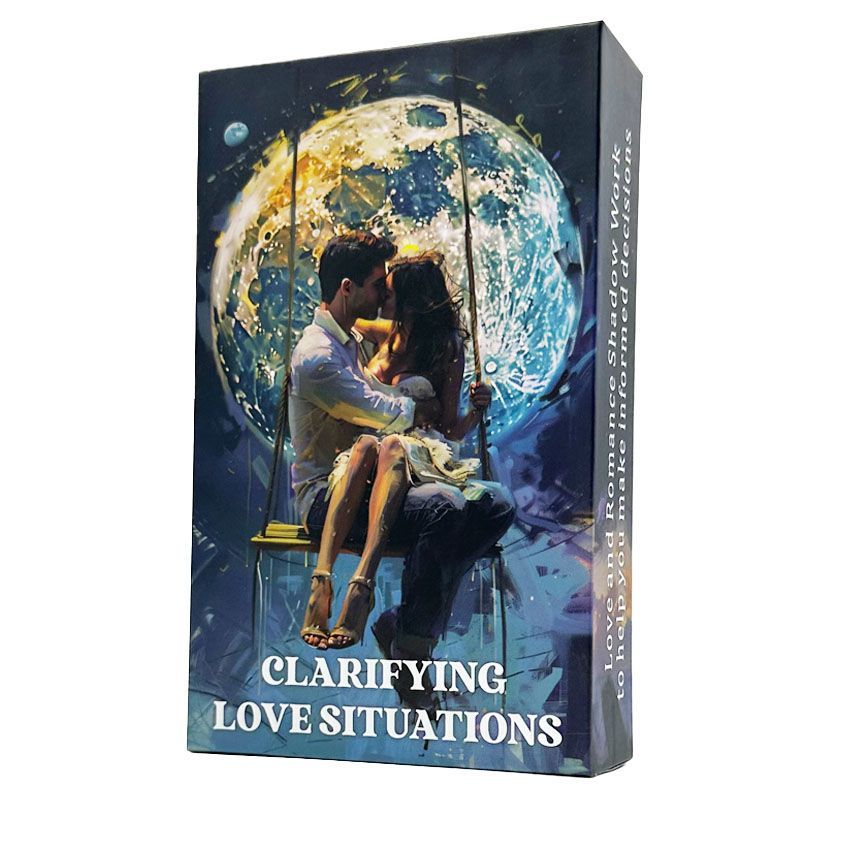 Clarifying Love Situations Oracle 12X7cm Clarifying Love Situations Oracle Card ภาษาอังกฤษเกมกระดานก