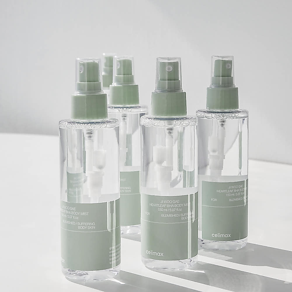 Celimax / Ji Woo Gae Heartleaf BHA Body Mist 150mL ไม่มีแก๊ส