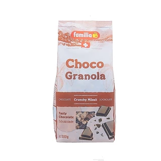 Familia choco Granola แฟมิเลีย ช็อกโก กลาโนล่า รสช็อกโกแลต 500 ก.
