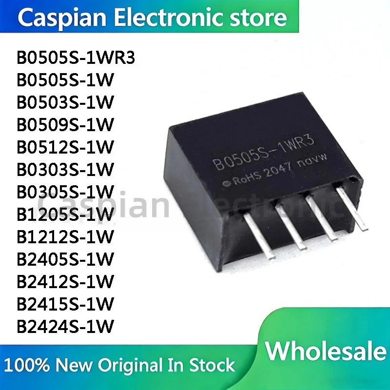 5 ชิ้น B0505S-1WR3 B0505S B0503S B0509S B0512S B0303S B0305S B1205S B12S B2405S B2412S B2412S B15S ข