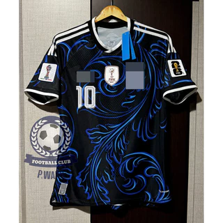 New !! เสื้อฟุตบอลโลก ทีมชาติ อาเจนติน่า PLAYER เกรดนักเตะ Away ชุดเยือน ปี 2026 ฟลูออฟชั่นชื่อเบอร์นักเตะในทีม