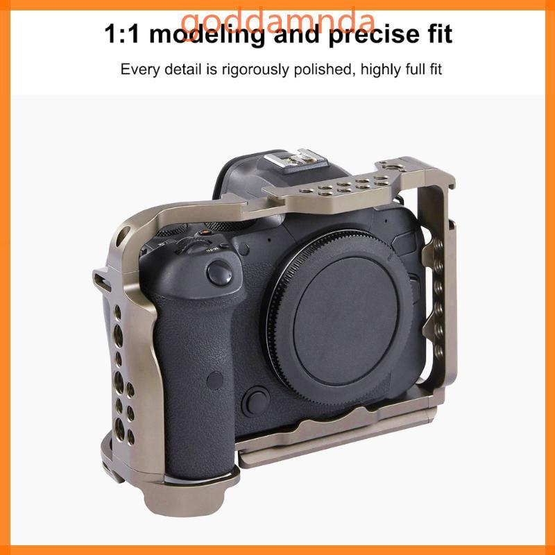 GODD กล้อง Stabilizer กรงสําหรับ R5 R5C กล้อง DSLR ป้องกัน Rig กรอบอลูมิเนียม