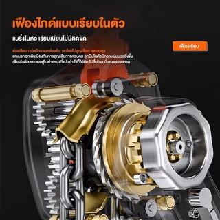 อัพเกรดใหม่ รอกโซ่แบบมือโยก รอกโซ่ 1-3 ตัน 1.5-3 เมตร G80 เหล็กแมงกานีส ทนต่อการกัดกร่อนของสนิม น็อตชิ้นเดียวขนาดใหญ่