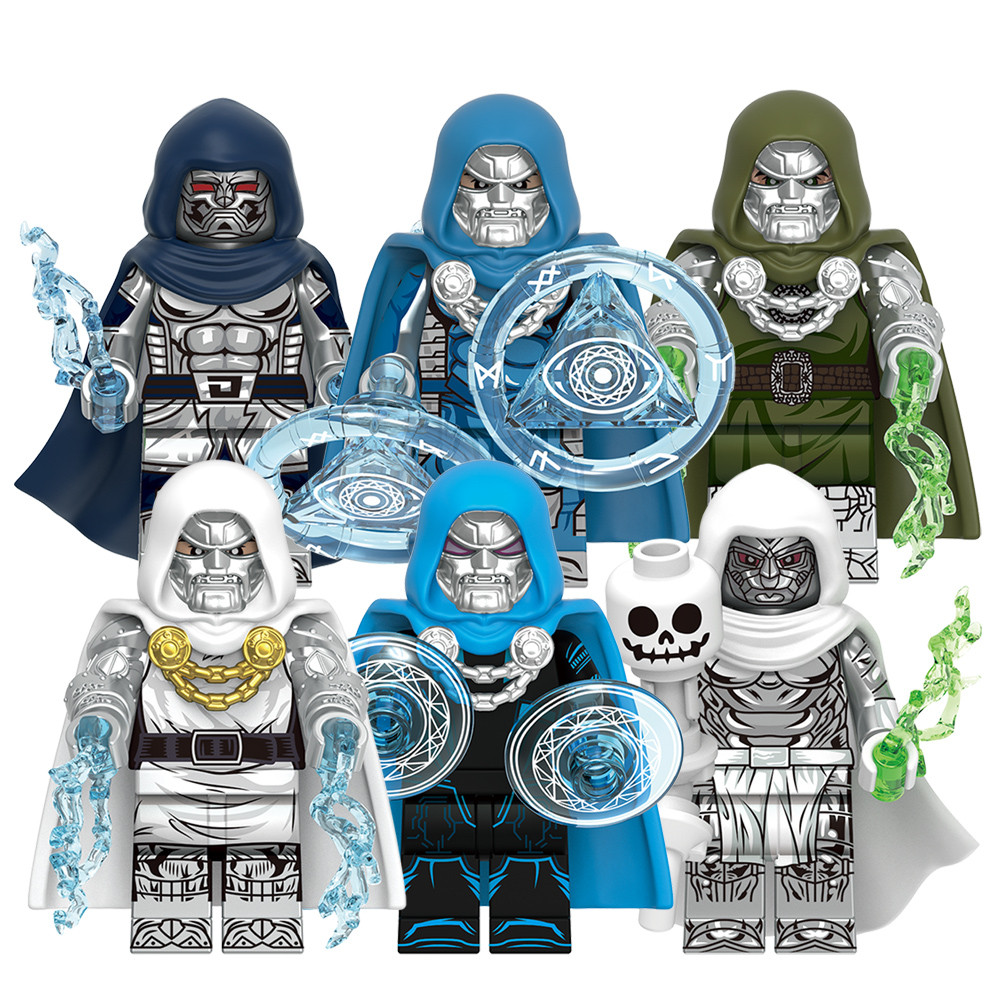 Super Villain Earth 52161 Doctor Doom God Emperor Ultimate Doom Mini รวบรวมบล็อกตัวต่อของเล่น