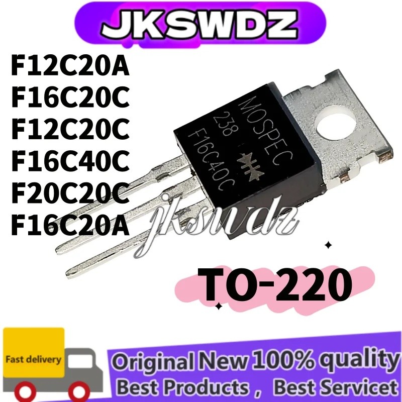 5 ชิ้น F12C20A F16C20C F12C20C F16C40C F20C20C F16C20A TO-220 Field Effect ทรานซิสเตอร์ขายส่ง
