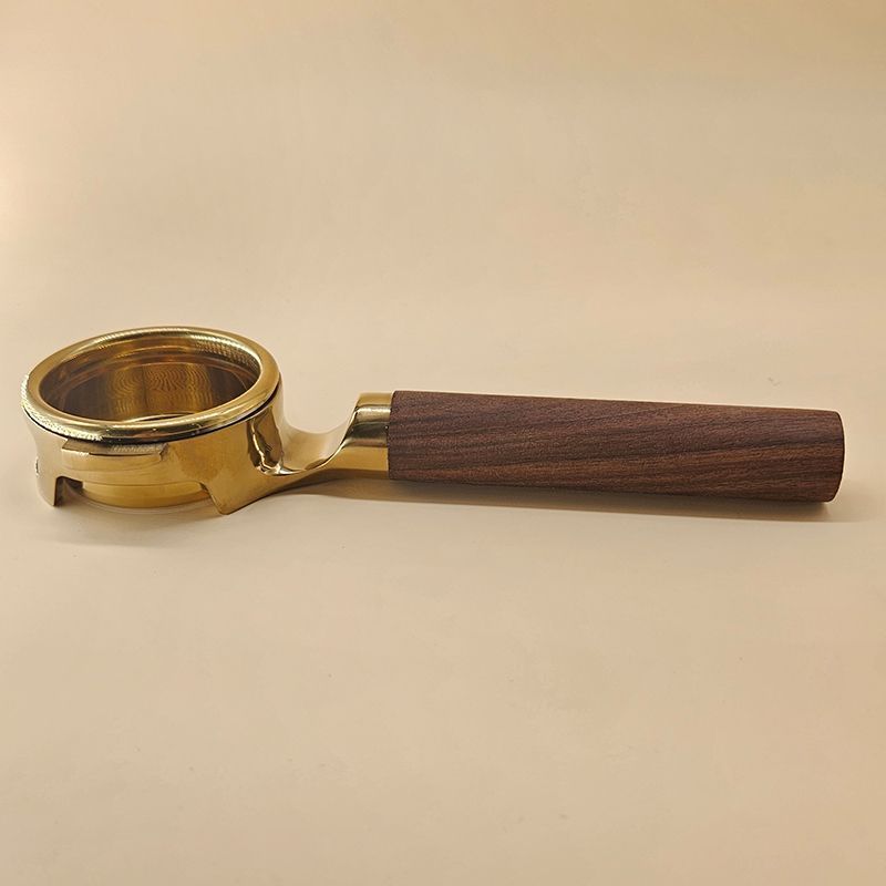 Mle Flat Hollow Bottomless Handle เครื่องชงกาแฟอิตาลี E61 Mom เครื่องจักรต่างๆ 58 มม.สแตนเลสสากล