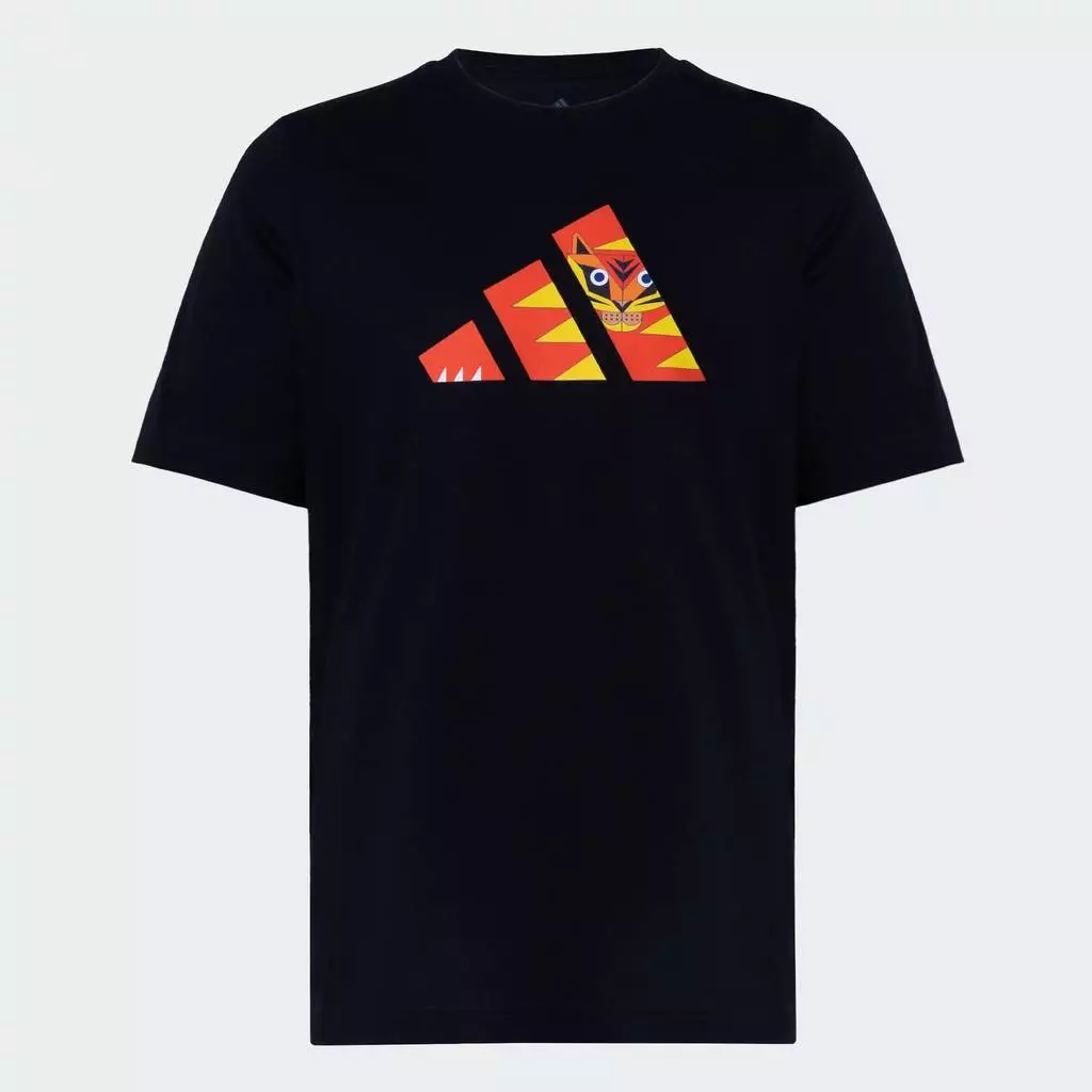 adidas ไลฟ์สไตล์ THAI TIGER TEE Unisex สีดำ KH0749