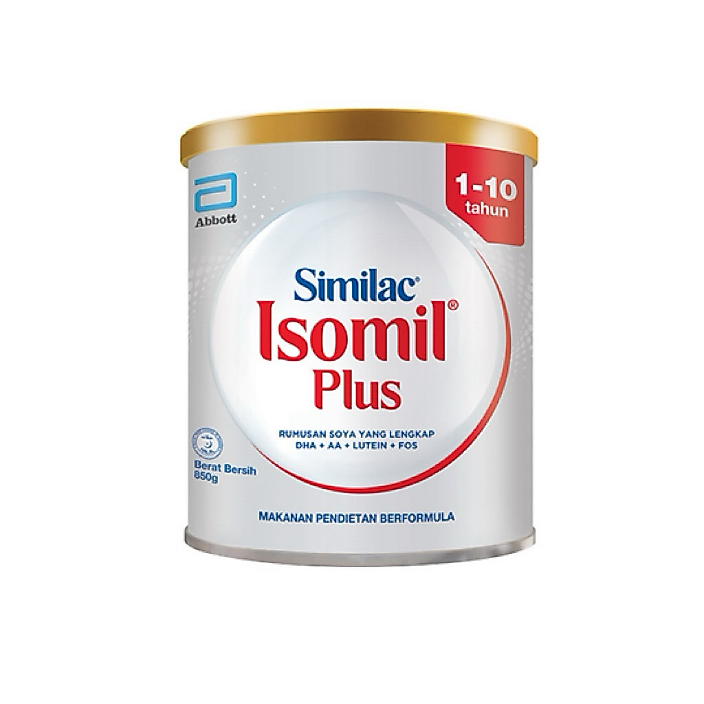 SIMILAC ISOMIL PLUS DHA (1-10 YEAR) 850G