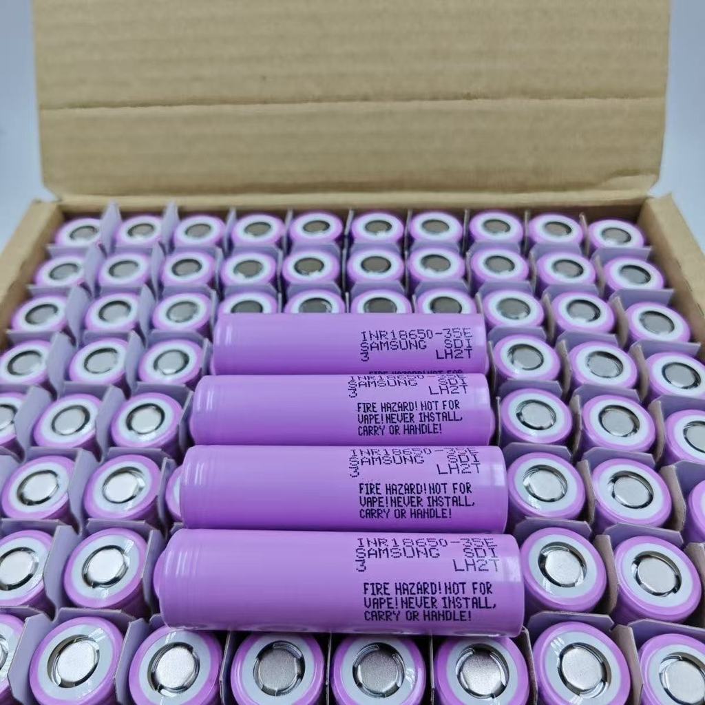 สินค้า A ดั้งเดิม Samsung/Samsung 18650 35E 3500mAh3c เครื่องมือไฟฟ้ากวาดรถยนต์ไฟฟ้า