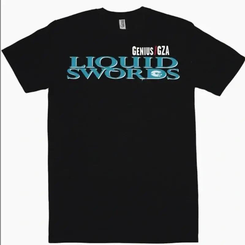 เสื้อยืด Gza Liquid Swords Genuis ไซส์ S ถึง 5XL ใหม่ จัดส่งรวดเร็ว