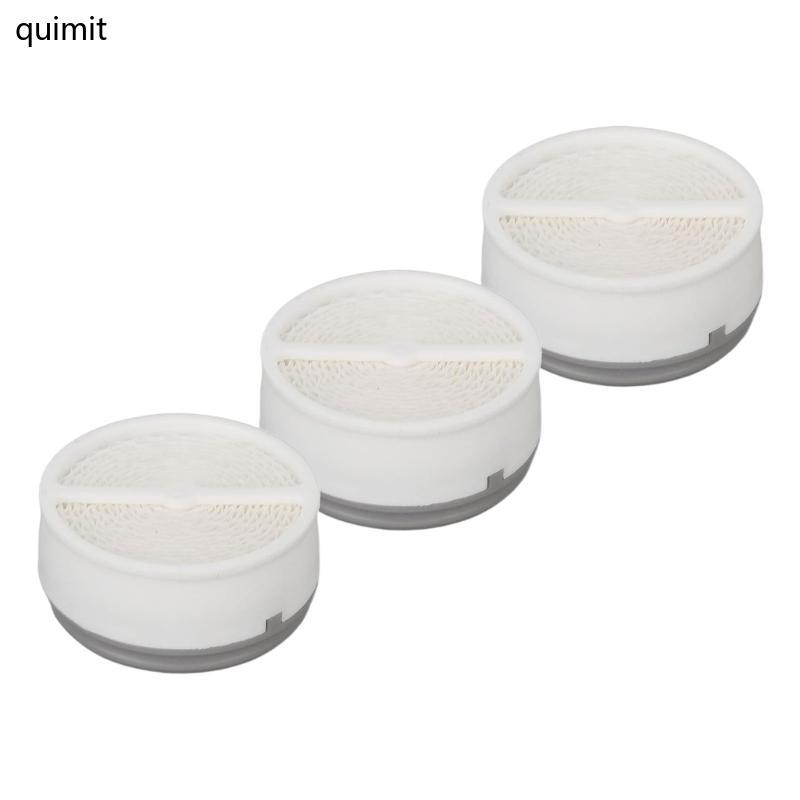 QUIM รอบ CPAP ความชื้นกรอง 3 แพ็ค Humidifier Pad เปลี่ยนสําหรับ ResMed AirMini N20 Connector และ Nig
