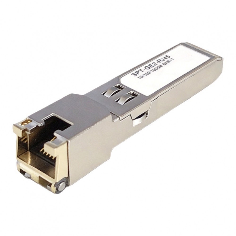1Gb SFP + สําหรับโมดูล RJ45 เหมาะสําหรับโมดูลรับส่งสัญญาณ SFP-10G-TS