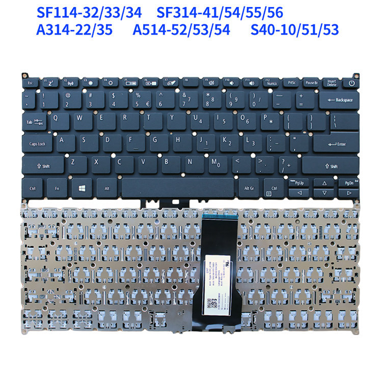 เหมาะสําหรับ SFX14-41G A314-22/35 N20Q1 N20H2 N20H3 EX214-52 คีย์บอร์ด